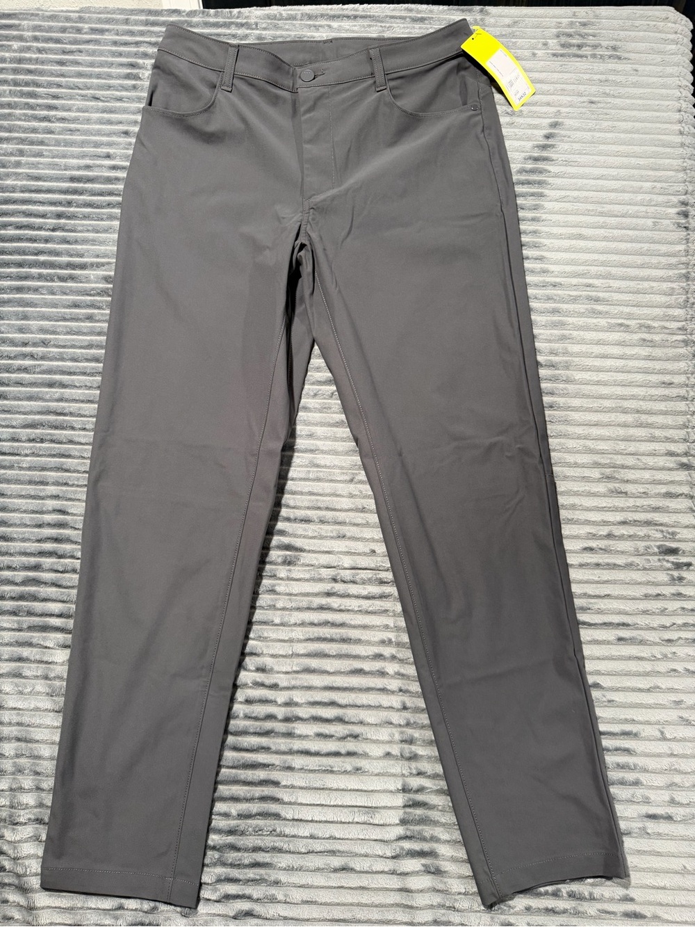 Men's All in Motion Gray Stretch Casual Pants 34x32